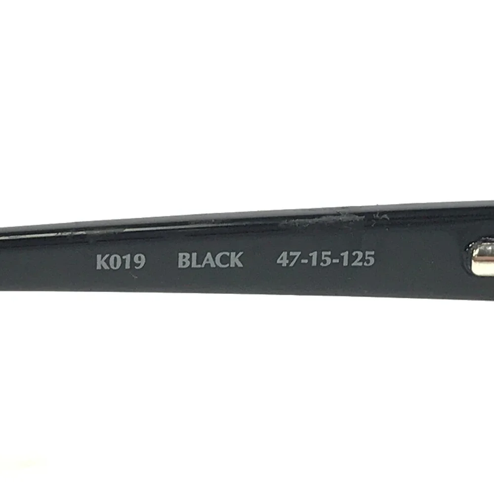 Converse Kids Eyeglasses Frames K019 BLACK Rectangular Full Rim 47-15-125